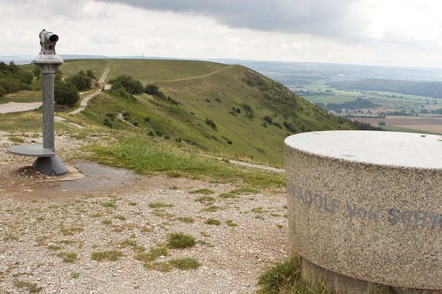top of the Hesselberg Hill