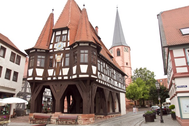 central square in Michelstadt
