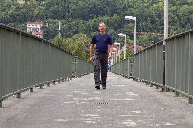 crossing the river Main at Obernburg