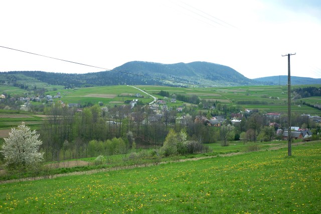 Nice view back to Lubatowa