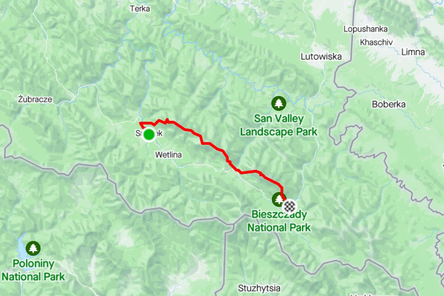 79 Smerek - Ustrzyki Gorne