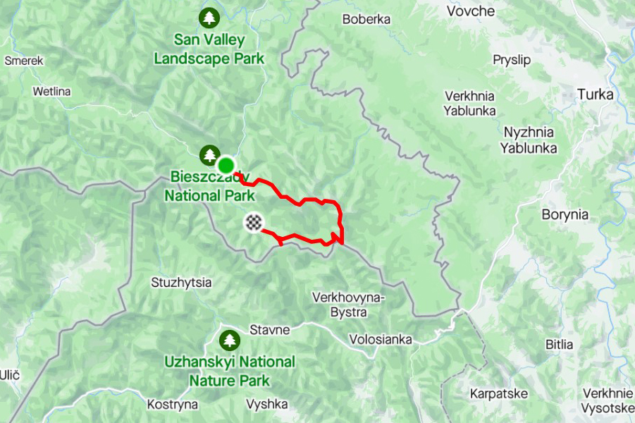 80 Ustrziki Gorne - Wolosate