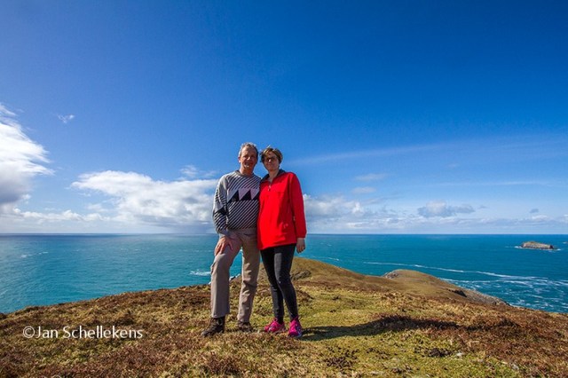 At Dursey Head: surrounded by the Atlantic!